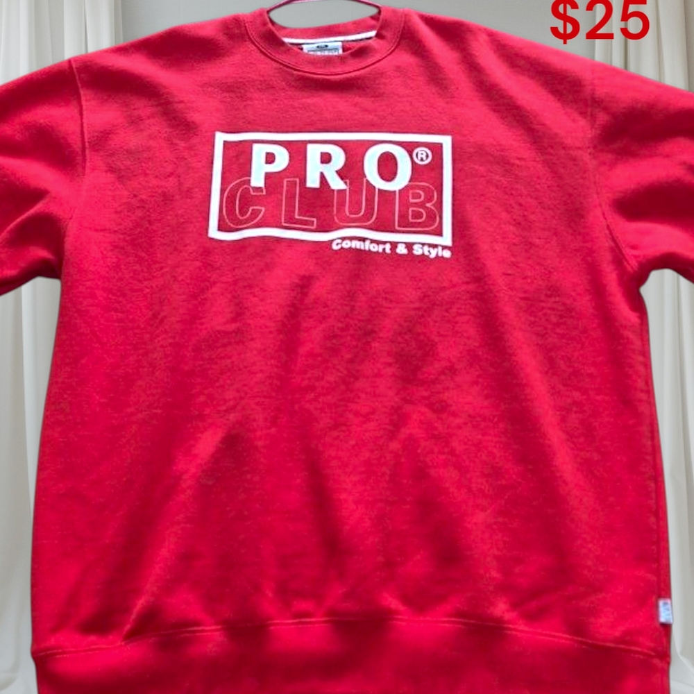 Red Men's Sweater